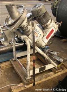 USED Reitz disintegrator, model RP 6 K115, stainless s  