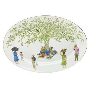  Deshoulieres Caraibes Oval Platter 16 In X 11 In Kitchen 