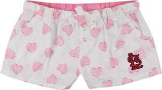St. Louis Cardinals Womens Pink Essence Shorts  
