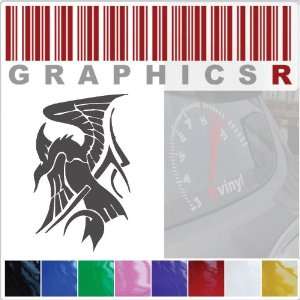  Sticker Decal Graphic   Tribal Design Dragon Pegasus A893 
