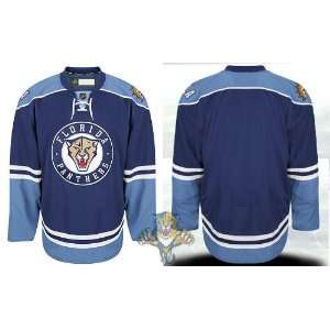  EDGE Florida Panthers Authentic NHL Jerseys Blank Third Blue Hockey 