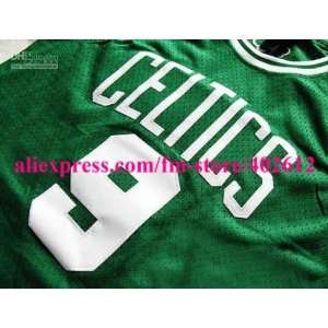  green jersey 15pcs/lot basketball jersey #9 celtics rondo 