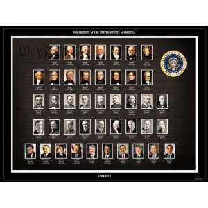 The New Poster of the Presidents of the United States (Pres. Obama 