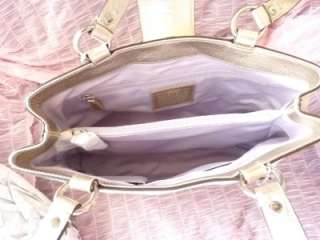NWT COACH F18751 Soho EW White Leather Zip Compartment Shoulder Bag 