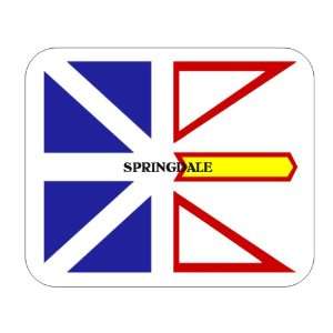  Canadian Province   Newfoundland, Springdale Mouse Pad 