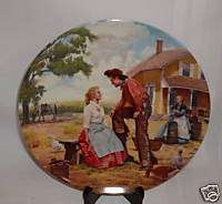 OH WHAT A BEAUTIFUL MORNIN Mort Kunstler Porcelain Collector Plate 