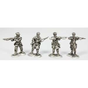  28mm Historical Rogers Rangers on Snowshoes III (4 