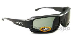 NEW WILEY X SUNGLASSES WX CCAIR04 BLACK AIRBORNE AUTH  