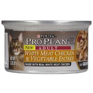 Purina Pro Plan   White Meat Chicken Entree with Vegetables in Gravy 