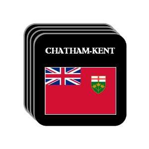 Ontario   CHATHAM KENT Set of 4 Mini Mousepad Coasters