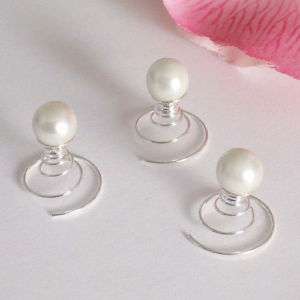 12 Pearl Twist Ins Bridal Wedding Hair Twist In Pins  