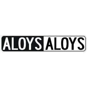   NEGATIVE ALOYS  STREET SIGN