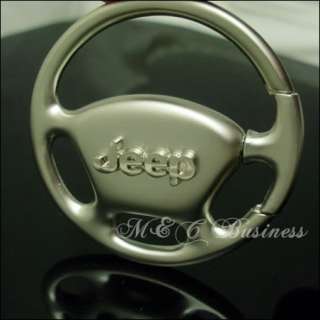 Sales PromotionJeep Wheel Chrome Key Ring Chain  