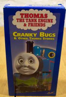 Thomas the Tank Engine & Friends CRANKY BUGS VHS VIDEO 013132122137 