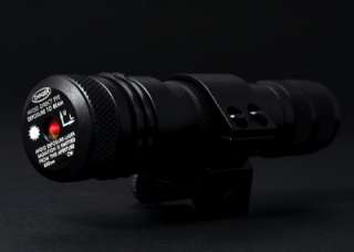 LR Tactical Red Laser Gun Sight for Rifles (Weaver Rail Mount, Dual 