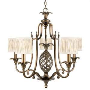  Quoizel Drayton Chandelier in Bronze Patina