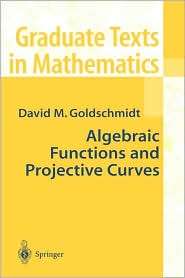   Curves, (0387954325), David Goldschmidt, Textbooks   