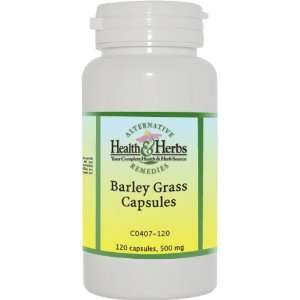  Alternative Health & Herbs Remedies Barley Grass Capsules 