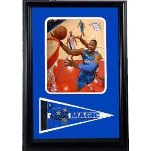  Dwight Howard Photograph with Team Pennant in a 12 x 18 