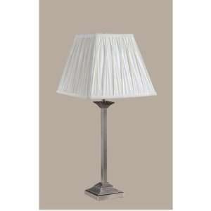  Laura Ashley SFQ412 BTB011 Chatham Silver Table Lamp