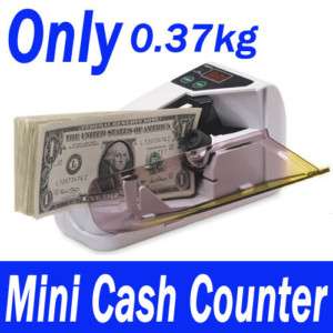 Portable Mini Bill Handy Money Registers Cash Counter  