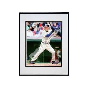  Grady Sizemore 2010 Action Stance Double Matted 8 x 10 