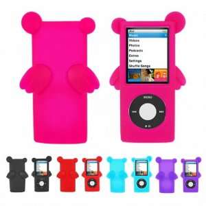 com BLUE ANGEL BEAR Silicone Case Skin ProtectorCover for Apple iPod 