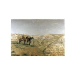  Thomas Eakins   Cowboys In The Badlands Giclee