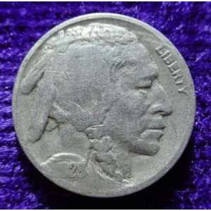  1928 D Buffalo Nickel    Good Condition 