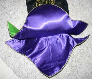 Mardi Gras Carnival Queen Costume OOAK custom M L XL  