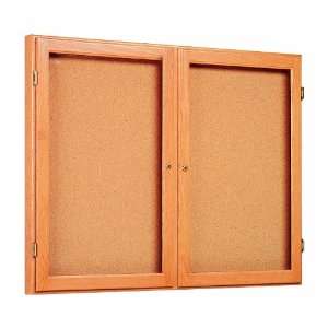  Waddell Messenger Series Display Case Two Hinged Doors 