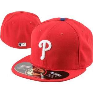 Philadelphia Phillies Red New Era 5950 Fitted Baseball Cap 