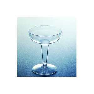  Party Basics™ 4 oz. Clear Plastic Champagne Cups 2 piece 