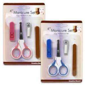  Manicure Set 4 Pieces Baby with Scissors Toys & Games