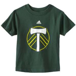MLS Portland Timbers Team Logo Short Sleeve T Shirt, 4 7 Boys  