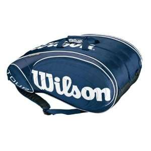  Wilson Tour Blue 15 Pack Bag Wilson Tennis Bags Sports 