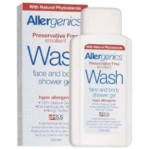  Allergenics Face & Body Shower Gel 200ml [Personal Care 
