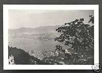 Hong Kong photo view from the Peak China 1936  