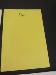 Lucille Ball Desi ARNAZ 20 pc own unused blank PERSONAL Stationary 