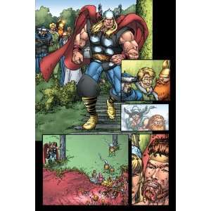  Thor Blood Oath #3 Cover Thor by Scott Kolins, 48x72 
