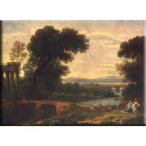 Landscape with the Rest on the Flight into Egypt 30x22 Streched Canvas 