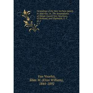  Genealogy of the Van Vorhees family in America; or, The 