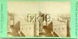 England ~ LONDON ~ Tower Of London 1850s Stereoview #8835  