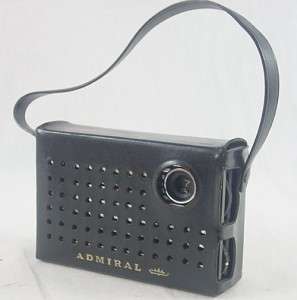 Vintage Admiral 8 Transistor AM Radio  