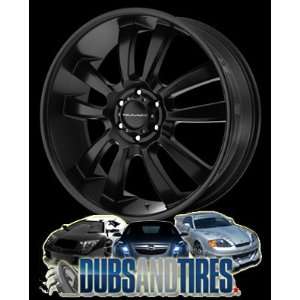    18 Inch 18x8 KMC wheels SKITCH Satin Black wheels rims Automotive