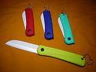 Hunting Sashimi Fruit Survival Fishing Rescue Folding Ceramic Knife 