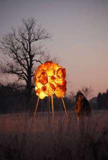   of color use in the blowing process is working with glass canes