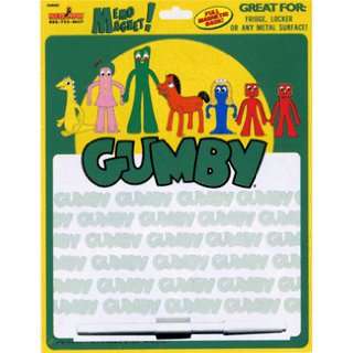  Gumby & Friends Re writeable Message Board Toys & Games