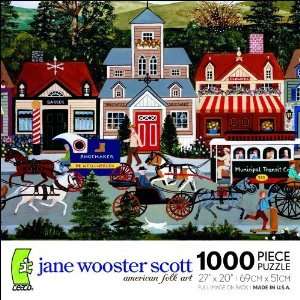   Scott american folk art RUSH HOUR 1000 Piece Puzzle Toys & Games
