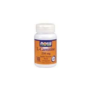  L Carnitine by NOW Foods   (250mg   30 Capsules) Health 